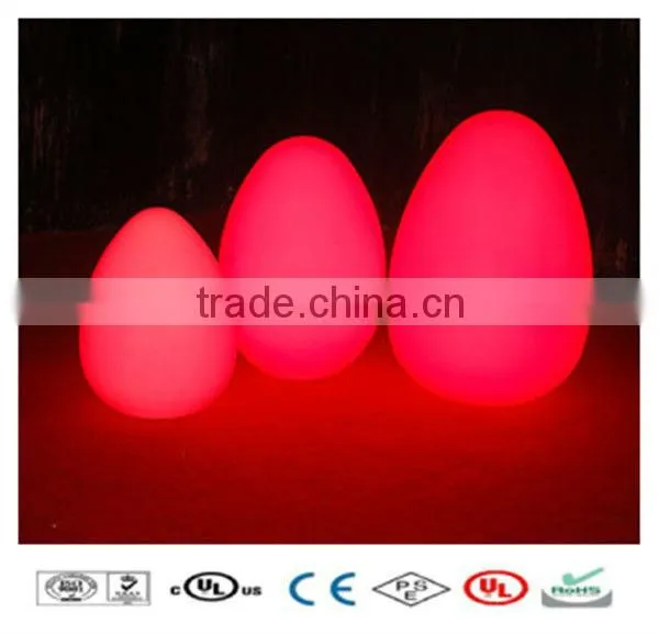 Outdoor LED Christmas Tree, Waterproof Glowing Plastic RGB Light Tree