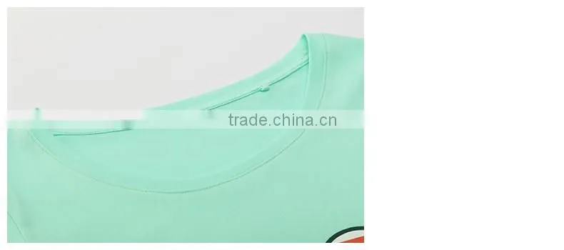 manufacturer china custom women's clothing cotton loose bluk custom t shirt printing for sale