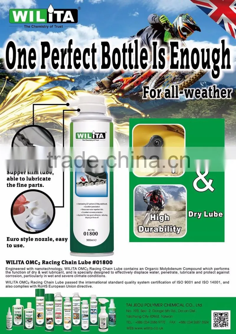 OMC2 Bicycle & Motorcycle Chain Lubricant