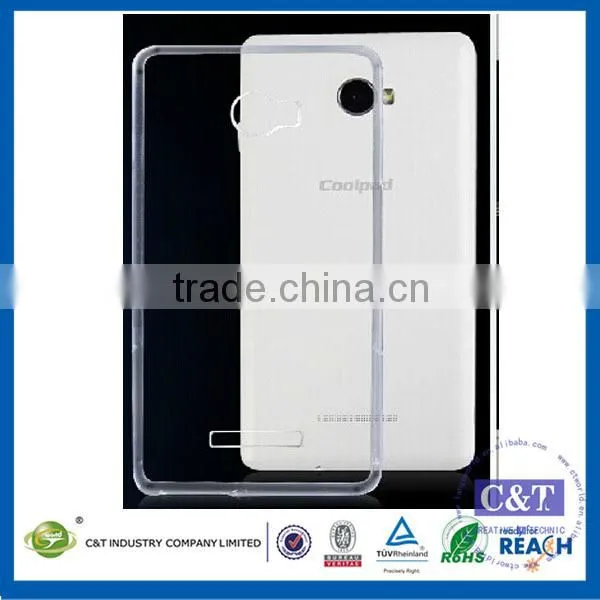 C&T New products tpu rubber case phone accessory cover for coolpad dazen note3