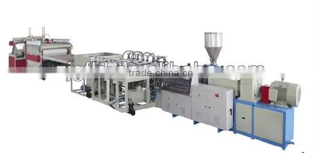 Wood Plastic Composite WPC Foam Board Extrusion Line