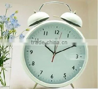jumbo twin bell clock