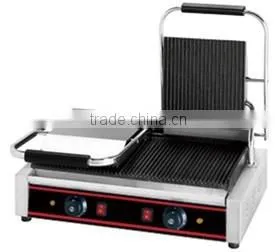 CH-811B Commercial Electric Contact Grill / Panini Grill