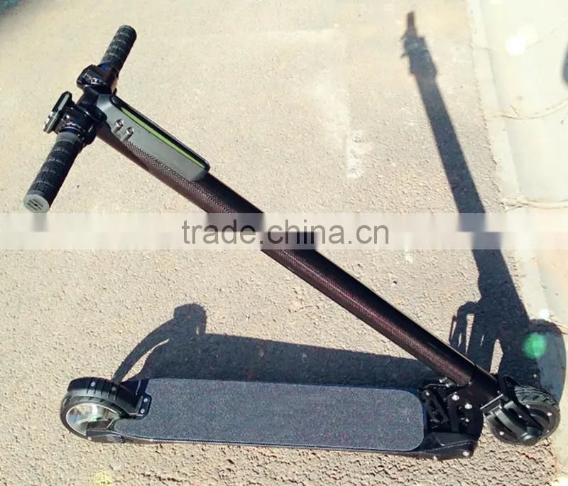 portable foldable carbon fiber bike 6.3kg lightest electric scooter moter skateboard