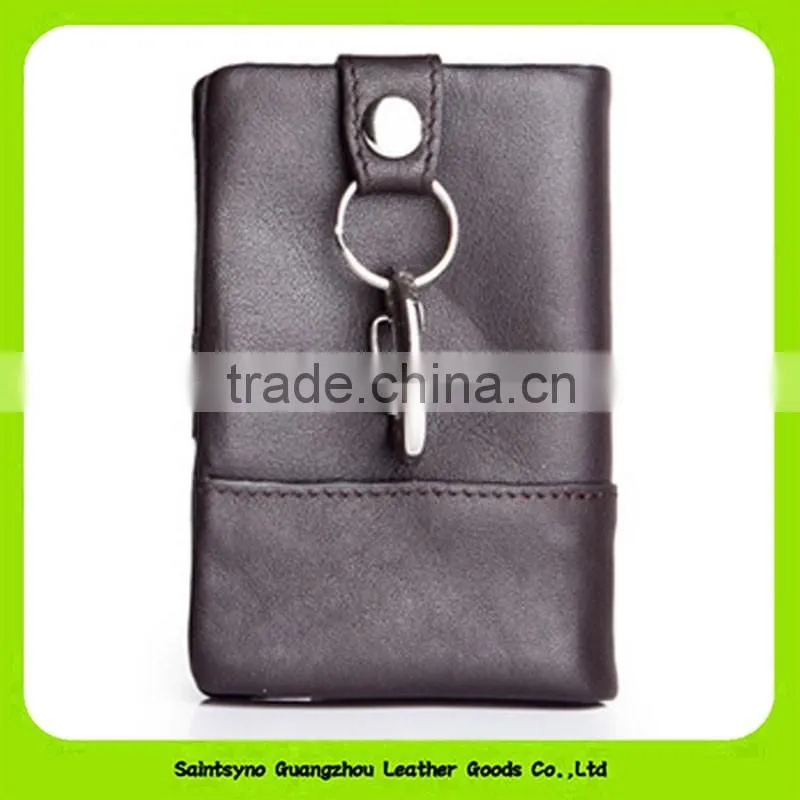 Top Grade Factory Competitive Price mens leather wallet and key holder 16115