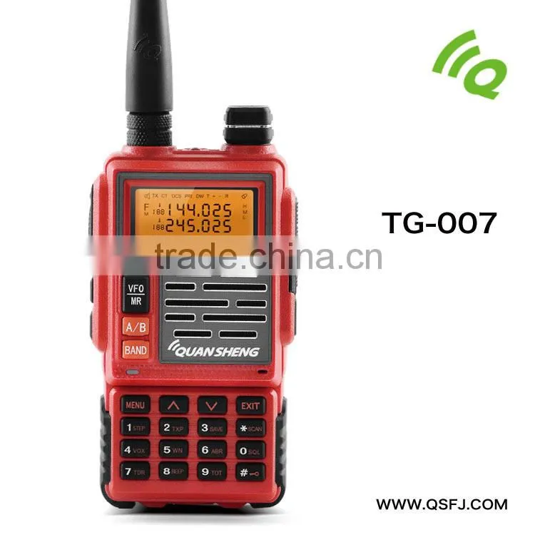 Cheap 136-174/400-480MHz Dual Band DTMF CTCSS DCS FM Mobile Radio TG-007