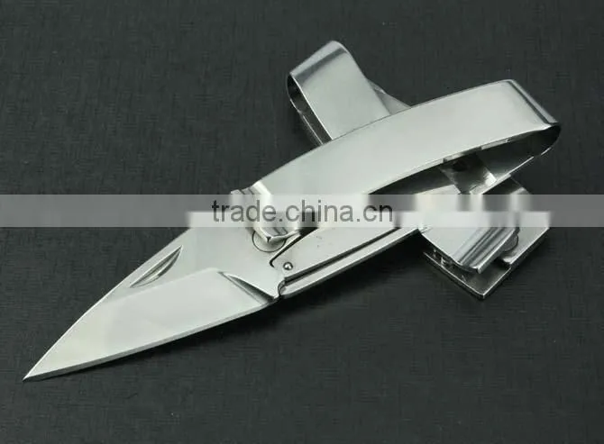 OEM hot selling folding knife Logo Print 440C steel knife UD401932