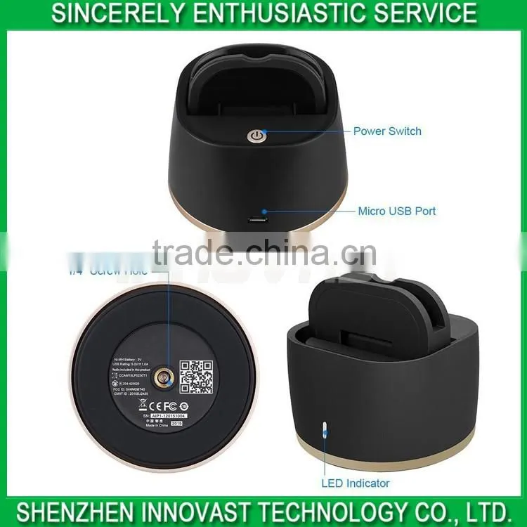 Hot Selling Self Timer Auto 360 Degree Swivel Smart Selfie Robot with Face Identify