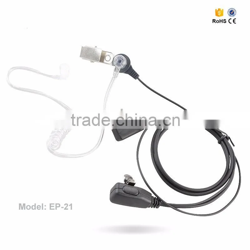 Hot selling military equipment throat earphone microphone for walkie talkie SAMCOM EP-2X