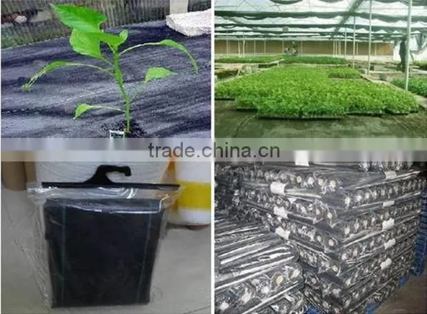 black ground cover/pp woven wed mat /weed barrier mat/weed control fabric