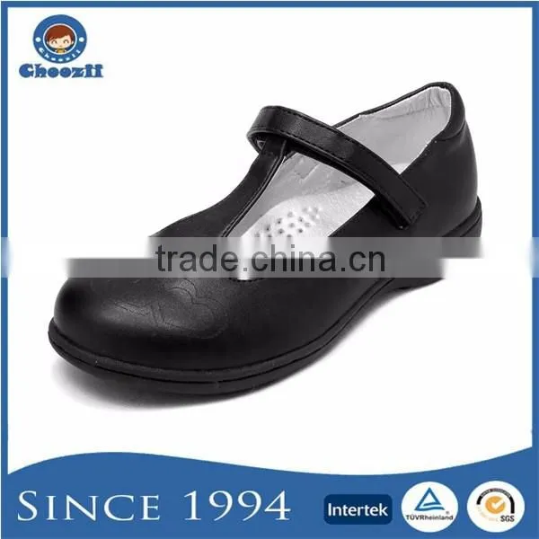 Fitkids Original Manufacturer New Style Leather School Shoes for Kids