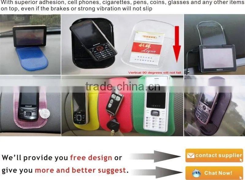 car dashboard anti-slip mat/car dashboard anti slip pad/car dashboard slip mat