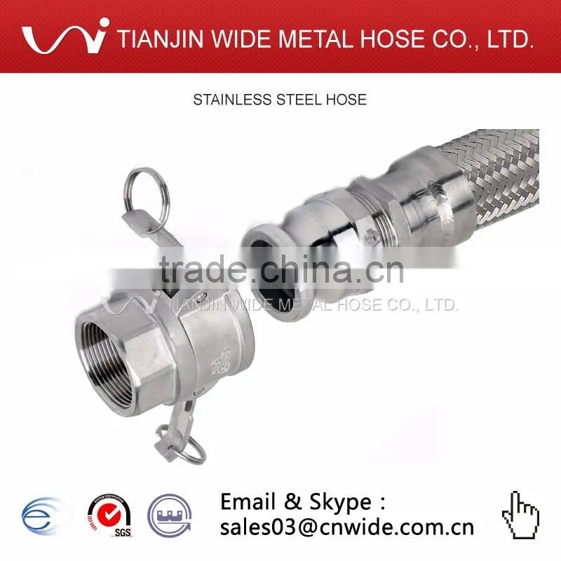 2 inch Cam and Groove Quick Coupling Fitting Flex Hose