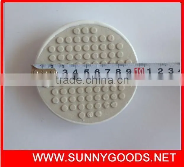 diameter 10cm road safety white ceramic stud reflective marker