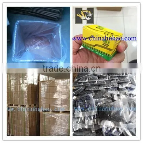 slivery hex head self tapping screw with collar C1022