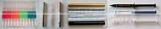 Teeth Whitening Pens (White, Chrome, Clear)