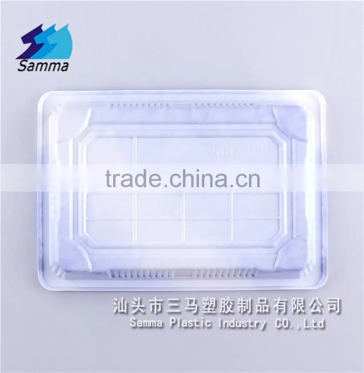 SM1-1103GA food box,plastic food box,food container,BOPS food packaging tray
