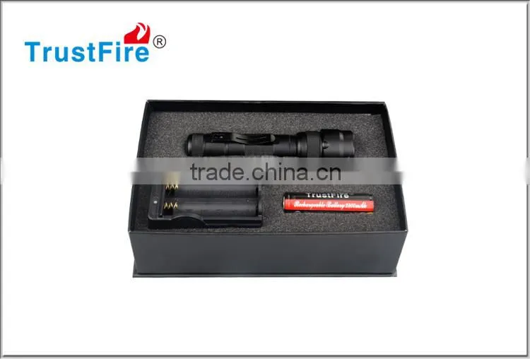 TrustFire original WF-502B cree led 1000 lumens portable rechargeable led flashlight