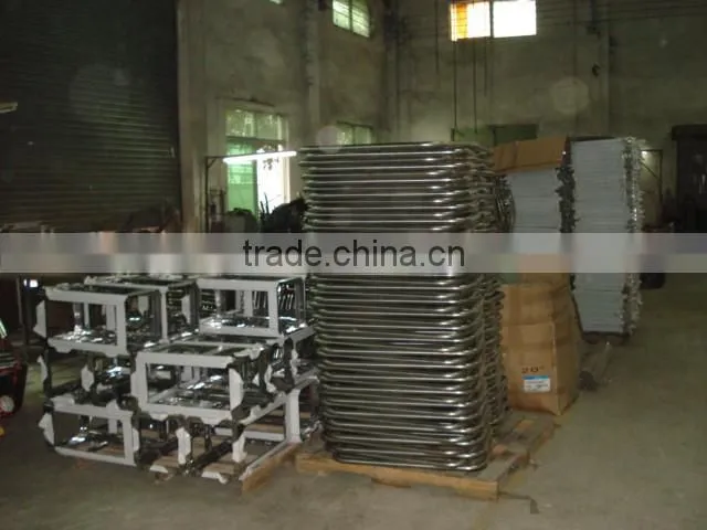 Hotel and Restaurant Stainless steel collecting trolley dish collecting cart