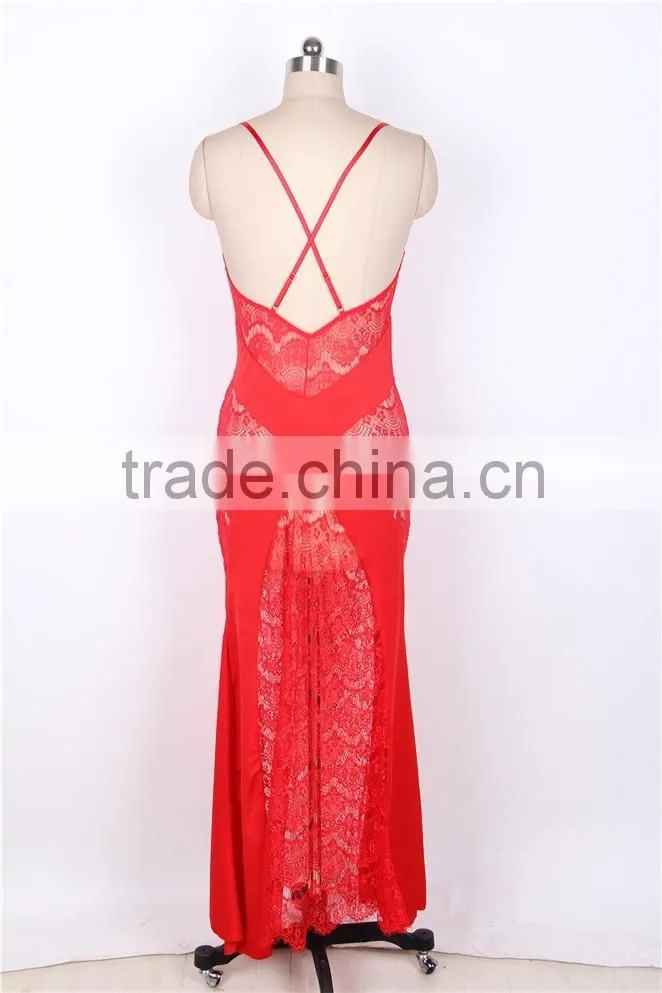 Long lace tube babydoll dress arab women sexy lingerie