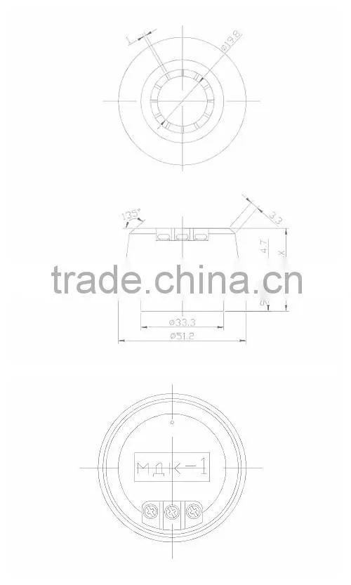 Cheap product made in china round microphone