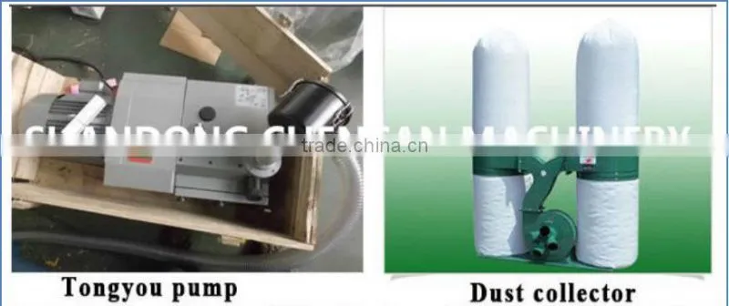 CNC servo motor woodworking machine 1325 with vacuum worktable