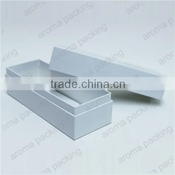 China professional manufacture thick cardboard box for packing, white gift box wholesale