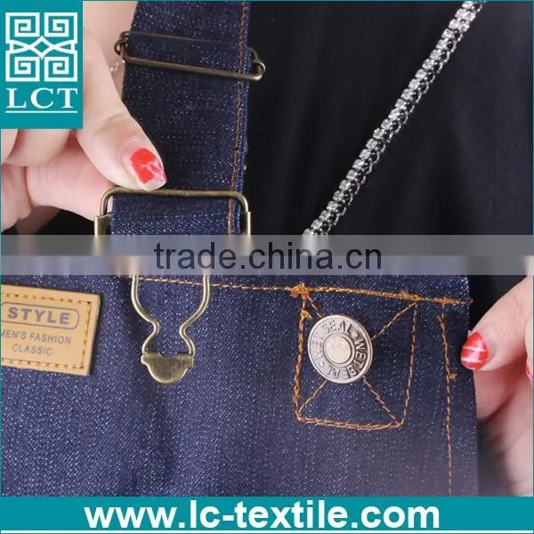 Australian urban stylish 100% cotton denim hairdressers barber aprons