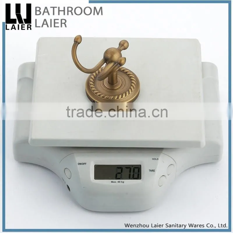 middle east retro design brass antique bronze statues bathroom accessories wall mounted robe hook