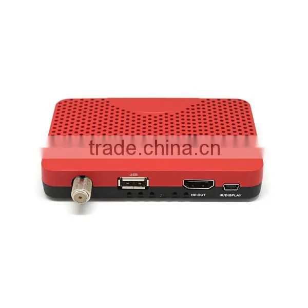 HD MINI DVB S2 satellite receiver Factory directory price with IKS BISS IPTV POWERVU GSCAM