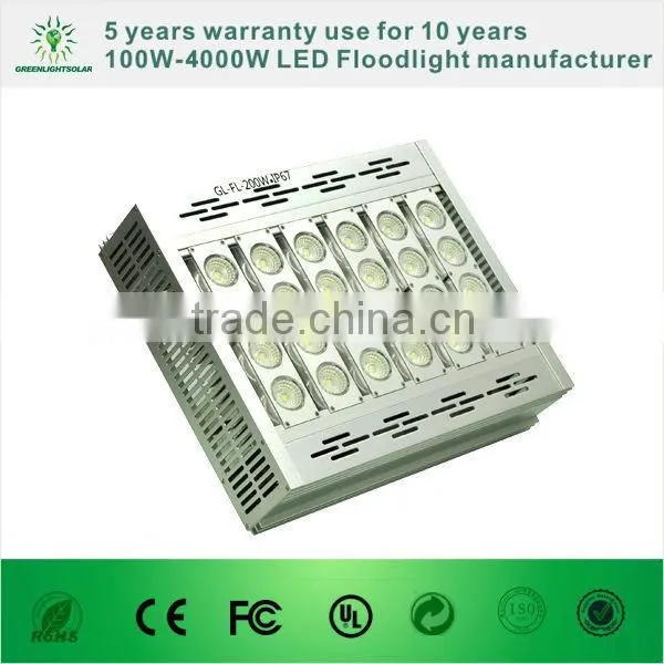 Rectangular shape Meanwell power supply High Power 24v Led Flood Light