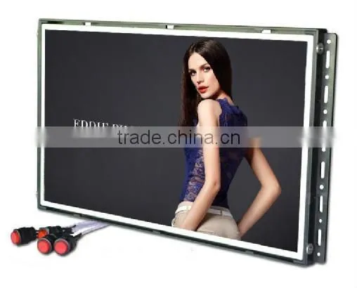 Wall mounts 32" Floor Standing touch Screen display/ indoor lcd advertising player/usb digital advertising kiosk 32"
