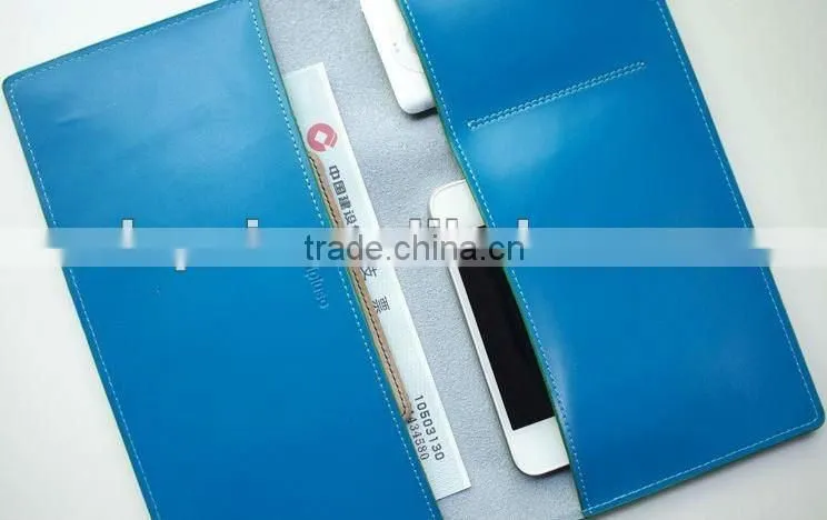 Traveller's Card Holder Leather Custom Passport Holder