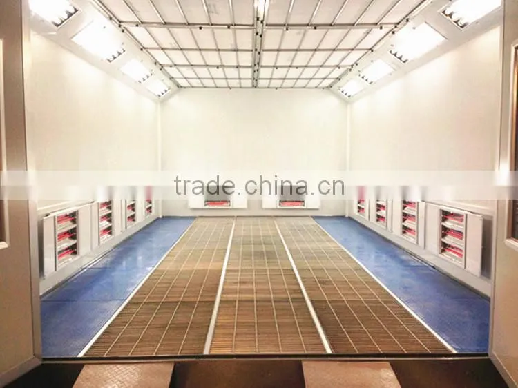QX2000 CE Approved Mircocomputer Control Infrared Heater Car Painting Booth