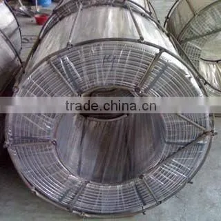 Silicocalcium cored wire