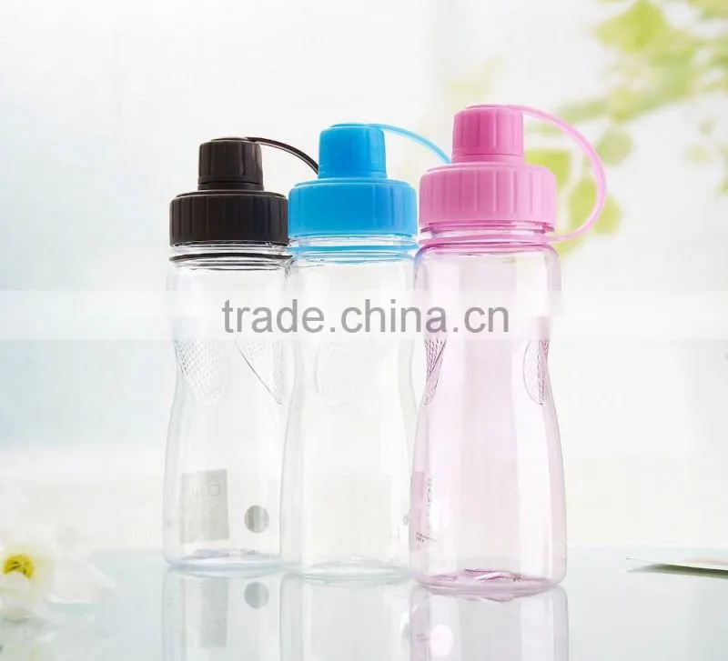 500ml plastic transparent bottle BPA free