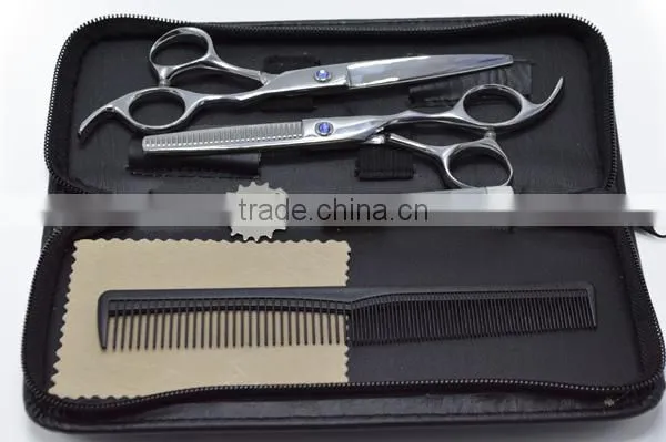 High-Grade Sapphire Beauty Salon Scissors With Hair Scissors Professional For Hair Scissors 440c Japanese Steel
