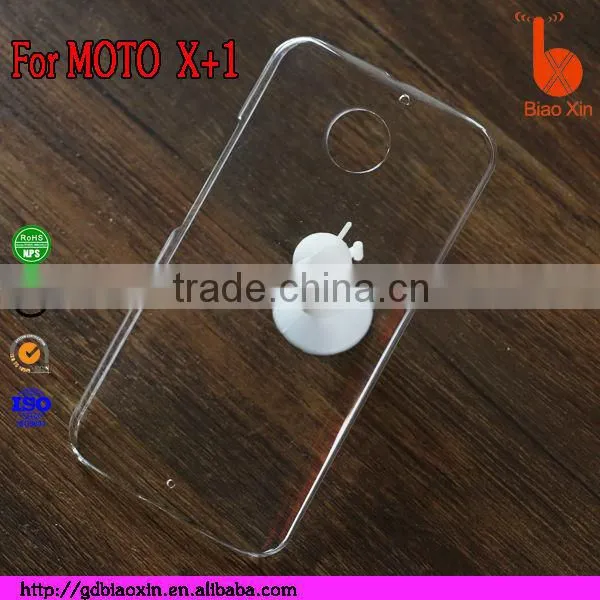 hot sell crystal clear case for the new motorola x , for MOTO X phone case
