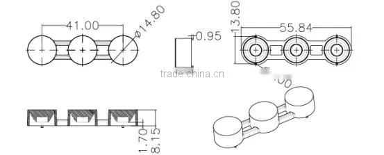 lens 20*65 degree for wall washer light match Imitation lumens LED