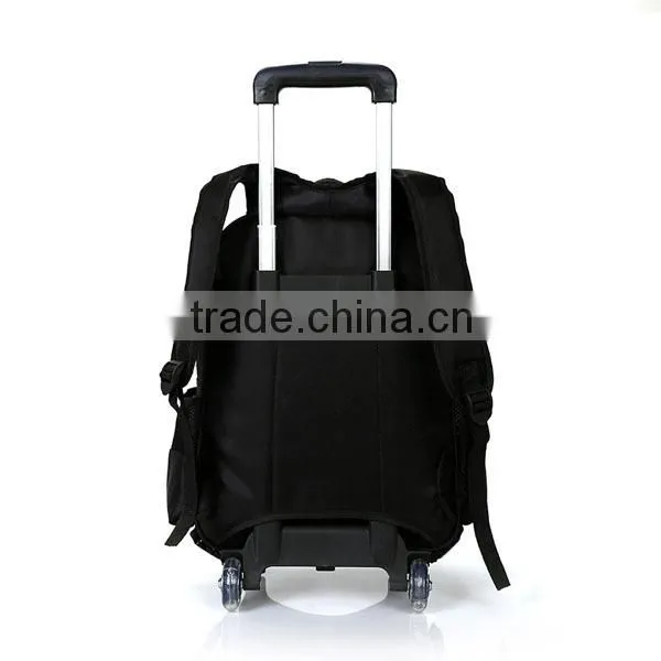 2015 China supplier New Fashion High Quality Wheeled School Bag