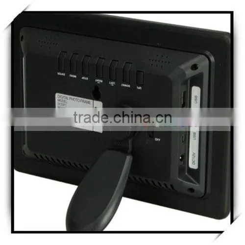 Hotsale Wide Screen Figure Screen 7 Inch LCD Digital Photo Frame Black