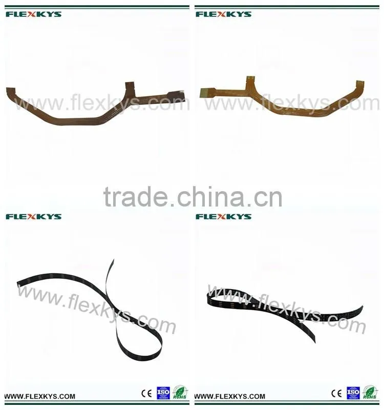 High grade glue FPC flexible printed circuit cable with 3M adhesive