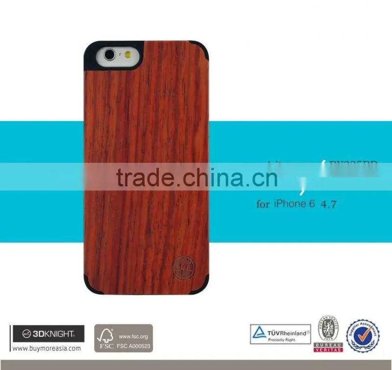2016 HOT Selling wholesale wood blank phone case for iphone 6 6S,for iphone 6 6S Plus Bamboo Wooden phone case cover