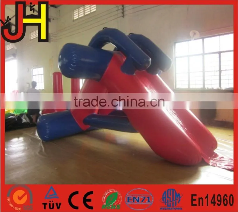 2016 Simple Structure Hot Sale Inflatable Aqua Slide for Pool