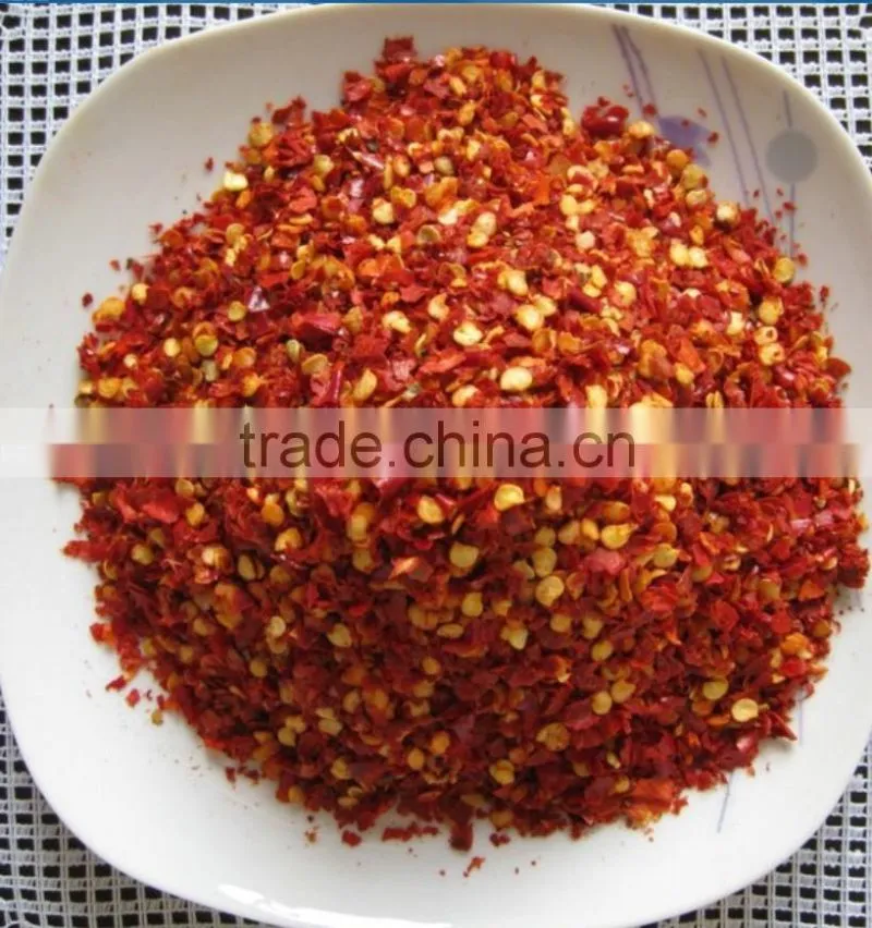 Crushed red chilli, new crop chilli pepper crushed , chilli crushed with seeds