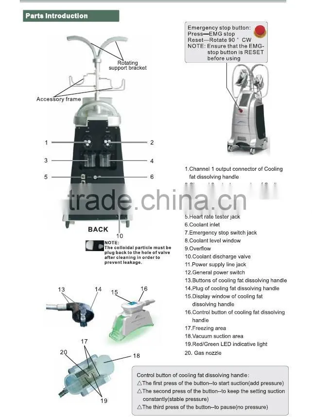 CE approval 4 handles cryolipolysis fat freezing machine / cryolipolysis beauty machine