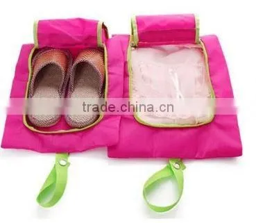 Simple style folding nylon Waterproof Storage Bags Travel Bag Housekeeping Shoes Clothes Bags