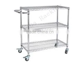 CW-17 shelf bracket support with chrome plated