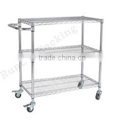 CW-18 chrome shelf rails