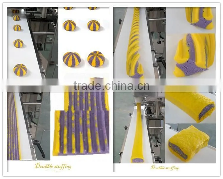 Moon Cake automatically encrusting machine/filling machine/ Food machinery for filling machine